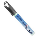 10 Ml Hand Sanitizer Blue Spray w/ Carabiner Clip